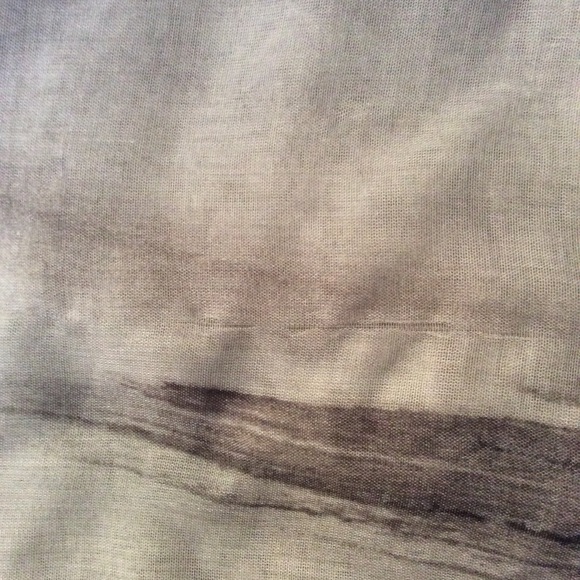 Black, Gray & White Oblong Scarf! - Picture 3 of 8